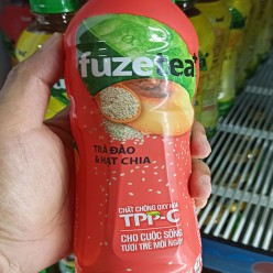 Fuze Tea+ Đào Hạt Chia